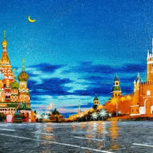 Ночная Москва
