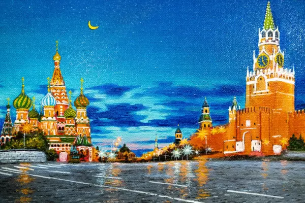 Ночная Москва