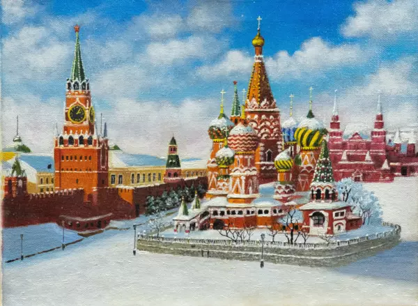 Зимняя Москва