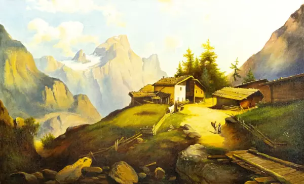 Альпийская деревня