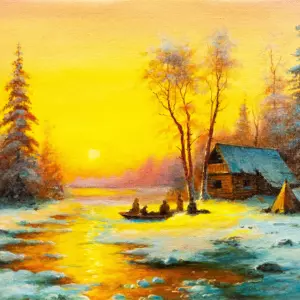 Зимний закат