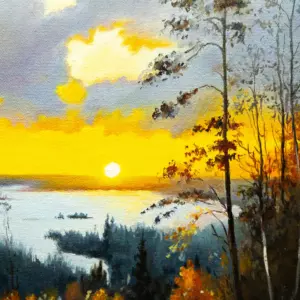 Золотой закат